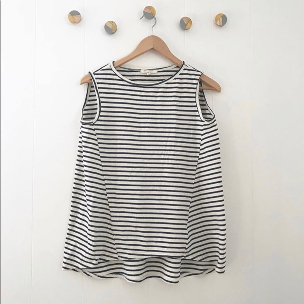 Nili Lotan Angled Seam Sleeveless Top XS